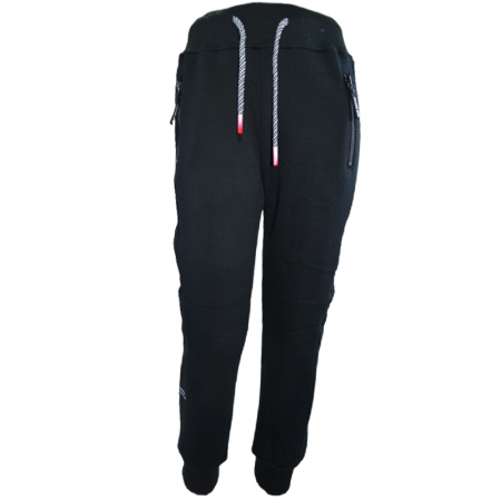 Îmbrăcăminte băieți - Pantaloni imblaniti pentru baieti Happy House HB-8929N, Negru