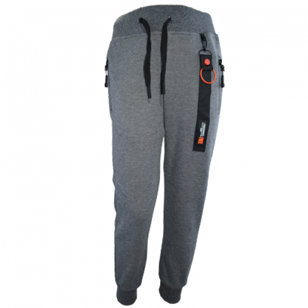 Pantaloni sport baieti - Pantaloni imblaniti pentru baieti Happy House HB-8931G, Gri