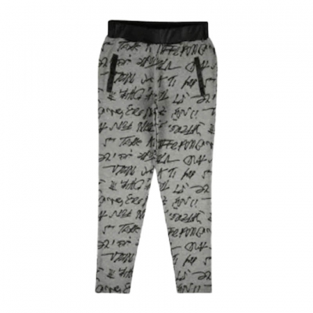 Pantaloni sport - Pantaloni casual pentru fete Atut A-6200, Gri