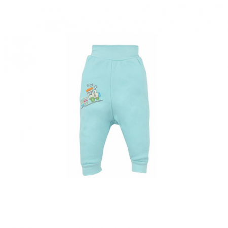 Pantaloni sport baieti - Pantaloni pentru baieti Koala Amma Train A01-103T-56-cm, Turcoaz