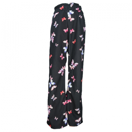 Îmbrăcăminte fete - Pantaloni lungi pentru fete Lucky Girl 8676N, Negru