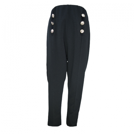 Îmbrăcăminte fete - Pantaloni lungi pentru fete Lucky Girl 5762N, Negru