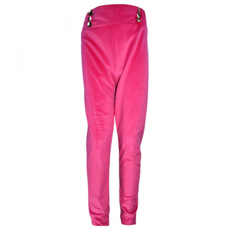 Pantaloni si colanti fete - Pantaloni lungi pentru fete Lucky Girl RT6246F, Fucsia