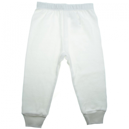 Pantaloni sport - Pantaloni pentru fete Pifou P0010AA-68-cm, Alb