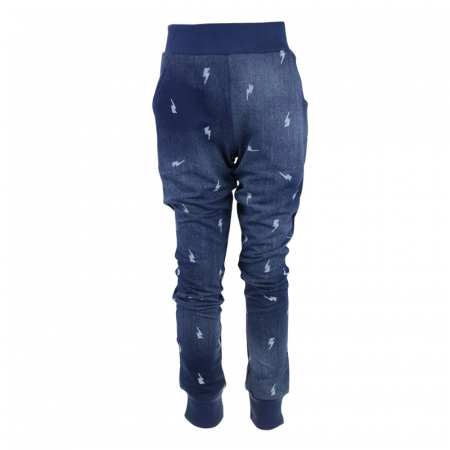 Pantaloni - Pantaloni pentru baieti Atut 8395-128, Bleumarin