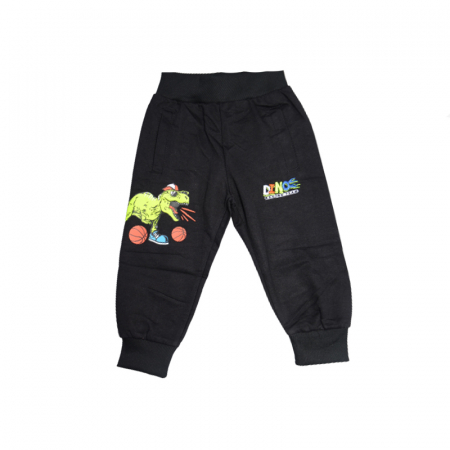 Pantaloni sport baieti - Pantaloni pentru baieti Happy House WB-3008N, Negru