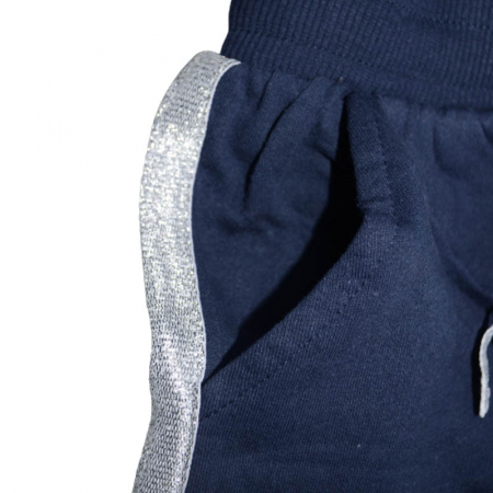 Pantaloni captusiti pentru fete E Plus M Mickey PPB077, Bleumarin [2]