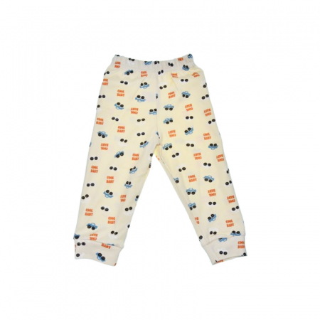 Pantaloni - Pantaloni pentru copii, Mini Junior PNT-MJ-1C, Crem