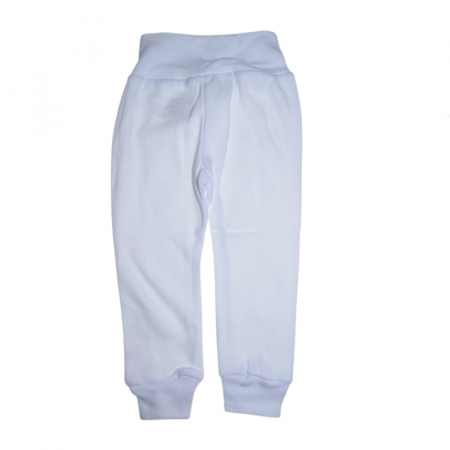 Pantaloni - Pantaloni pentru copii Mini Junior PNT-MJ17, Alb