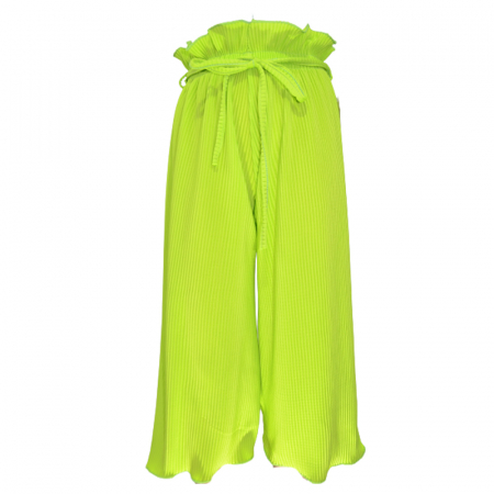 Pantaloni si colanti fete - Pantaloni pentru fete 3/4 New Collection 23027V, Verde