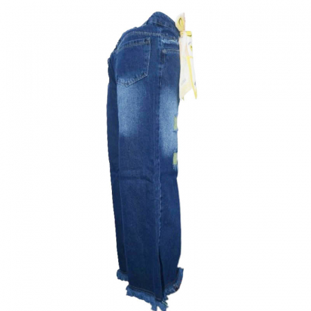 Pantaloni pentru fete LOOKS KIDS 073SD, Albastru [2]