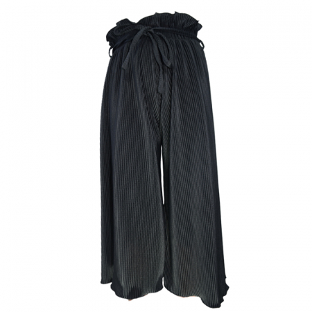 Pantaloni si colanti fete - Pantaloni pentru fete 3/4 New Collection 23027N, Negru