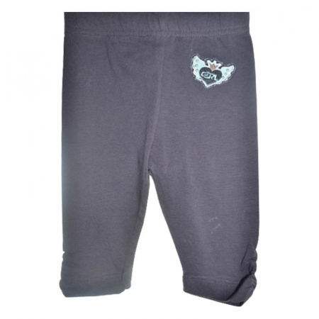 Pantaloni si colanti fete - Pantaloni pentru fete Wenice BE64186, Gri