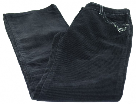 Îmbrăcăminte fete - Pantaloni pentru fete Wenice AY2501443-2N-140, Negru