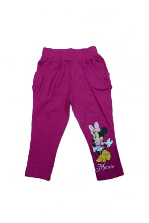 Pantaloni scurti si colanti 3/4 - Pantaloni pentru fete 3/4 Minnie Mouse Disney DISM-GCJ32237F-110, Fucsia
