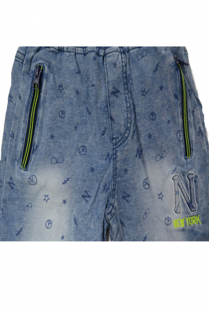 Pantaloni scurti pentru baieti Happy House JF-1735A-104, Albastru [2]