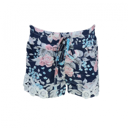 Pantaloni scurti si colanti 3/4 - Pantaloni scurti pentru fete Happy House CVC-1501N-104, Multicolor