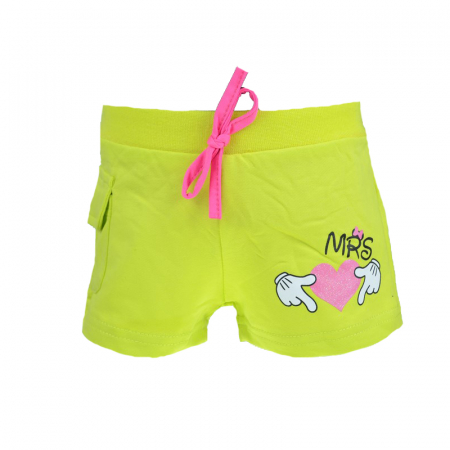 Pantaloni scurti si colanti 3/4 - Pantaloni scurti pentru fete Happy House WB-2831V1-104, Verde