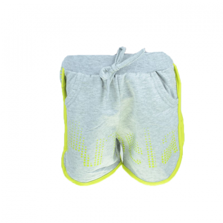 Pantaloni scurti si colanti 3/4 - Pantaloni scurti pentru fete Happy House WB-2845G-128, Gri