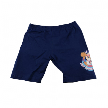 Pantaloni scurti si colanti 3/4 - Pantaloni scurti pentru fete Paw Patrol Setino 620-516-98, Bleumarin