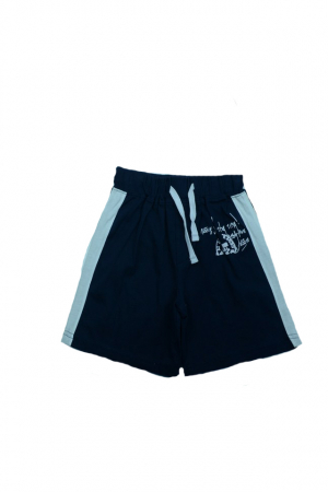 Îmbrăcăminte băieți - Pantaloni scurti pentru baieti Wendee BV01400110-1B-110, Bleumarin
