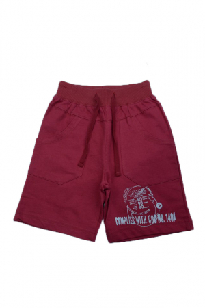 Îmbrăcăminte băieți - Pantaloni scurti pentru baieti Wendee DY14105-1RO-116, Rosu