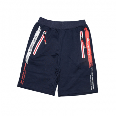 Îmbrăcăminte băieți - Pantaloni scurti pentru baieti Happy House WB-2979A, Bleumarin