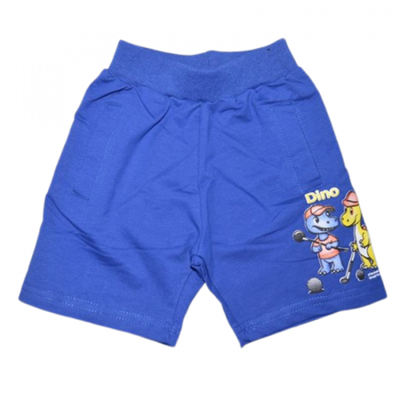 Îmbrăcăminte băieți - Pantaloni scurti pentru baieti, Happy House, WB3489, Albastru