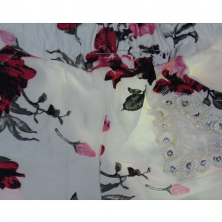 Pantaloni scurti pentru fete Happy House CVC-1607-2, Alb [2]