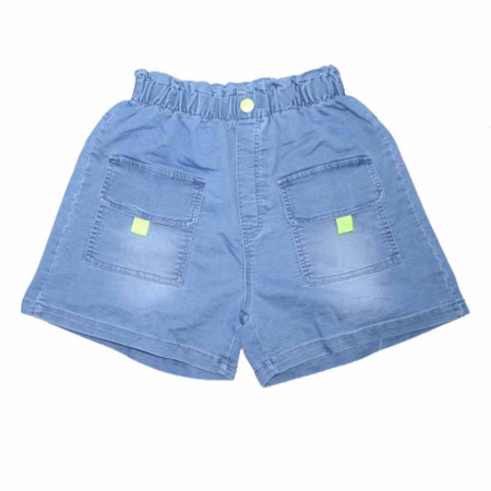 Pantaloni scurti si colanti 3/4 - Pantaloni scurti pentru fete Happy House HH287, Albastru
