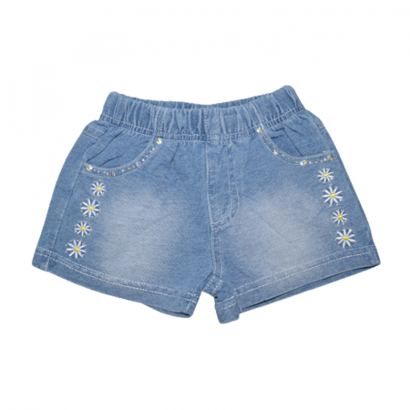 Pantaloni scurti si colanti 3/4 - Pantaloni scurti pentru fete Happy House HH160, Albastru