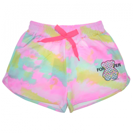 Pantaloni scurti si colanti 3/4 - Pantaloni scurti pentru fete Happy House WB-3062M, Multicolor