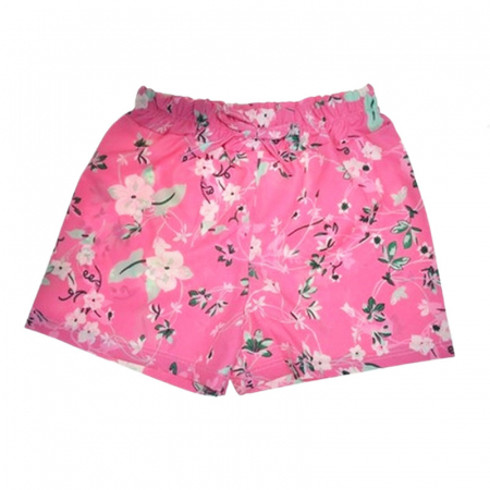 Pantaloni scurti si colanti 3/4 - Pantaloni scurti pentru fete Mini Junior MJ-03, Roz