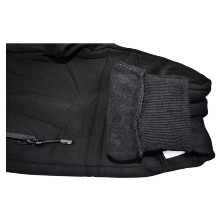 Pantaloni sport captusiti cu fleece pentru baieti, Happy House WB-3561N-8, Negru [3]