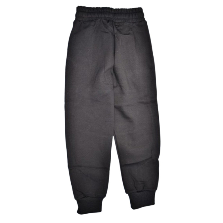 Pantaloni sport captusiti cu fleece, pentru baieti, Happy House WB-3568R-8, Negru [2]