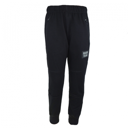 Pantaloni sport baieti - Pantaloni sport captusiti pentru baieti Pik PPBPK-2, Negru