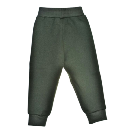 Pantaloni sport flausati pentru baieti, GT 0423V-92, Verde [2]
