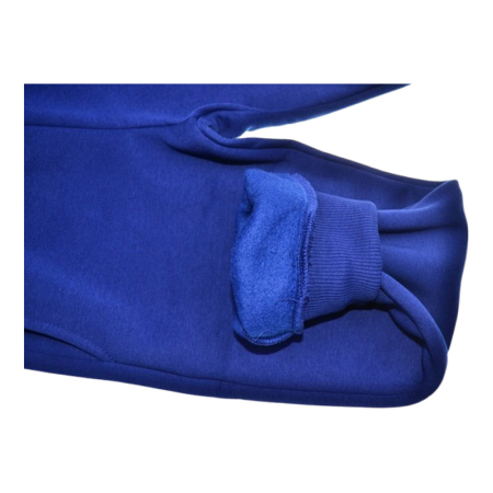 Pantaloni sport flausati pentru baieti, GT 0972A-128, Albastru inchis [2]