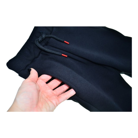 Pantaloni sport flausati pentru baieti, GT 9994N-104, Negru [1]