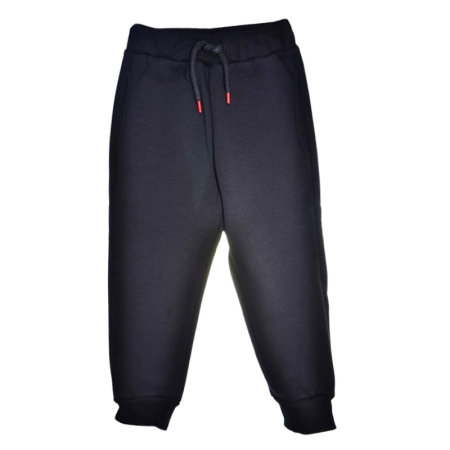 Pantaloni sport baieti - Pantaloni sport flausati pentru baieti, GT 9994N-104, Negru