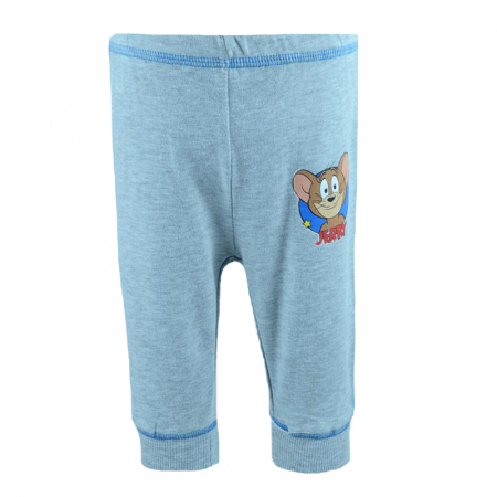 Pantaloni sport baieti - Pantaloni sport pentru baieti Disney Tom si Jerry PPB-46-68-cm, Gri