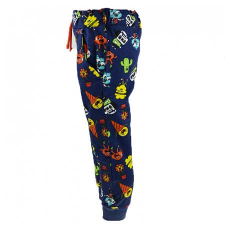 Pantaloni sport pentru baieti E Plus M 33372-110-cm, Albastru [1]