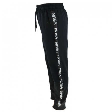 Pantaloni sport pentru baieti E Plus M NASA 11058-128-cm, Negru [1]