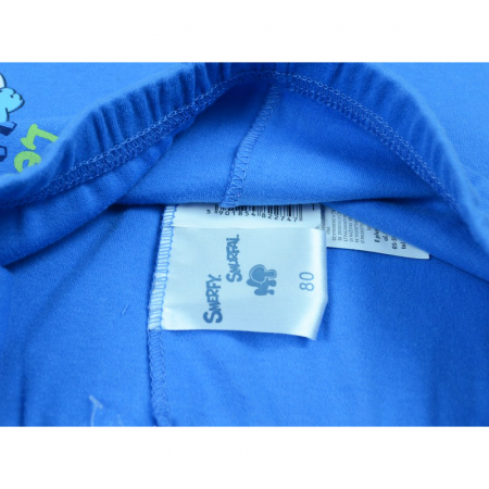 Pantaloni sport pentru baieti E Plus M Strumfii PPB-38-74-cm, Albastru [1]