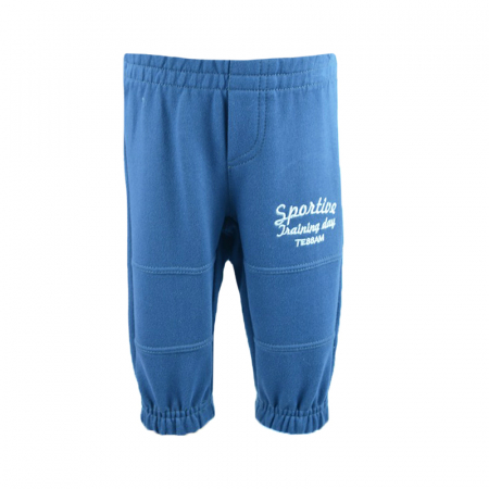 Pantaloni sport baieti - Pantaloni sport pentru baieti GT 2627-74-cm, Bleumarin