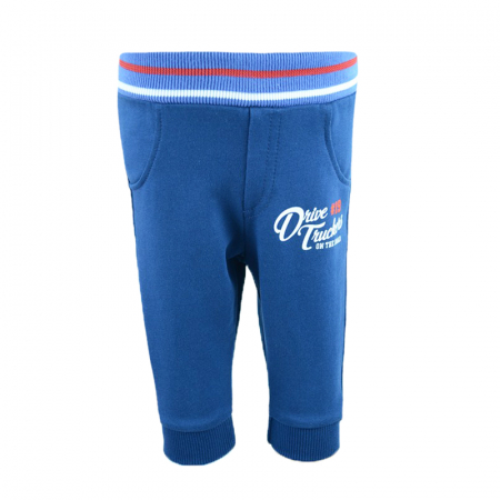 Pantaloni sport baieti - Pantaloni sport pentru baieti GT GT-6205B-86-cm, Bleumarin