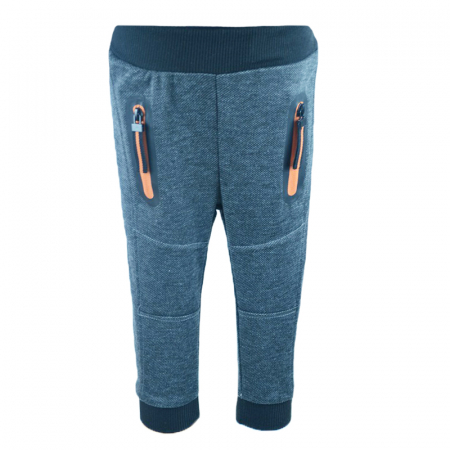 Pantaloni sport baieti - Pantaloni sport pentru baieti Happy House CVC-717-80-cm, Gri
