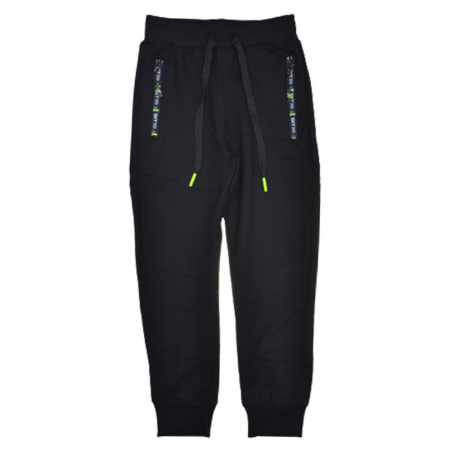 Pantaloni sport baieti - Pantaloni sport pentru baieti Happy House WB-3038, Negru