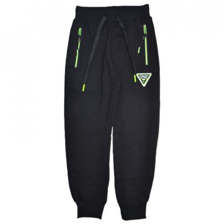 Pantaloni sport baieti - Pantaloni sport pentru baieti Happy House WB-3036N, Negru