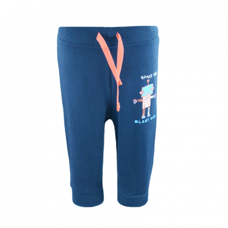Pantaloni sport baieti - Pantaloni sport pentru baieti Wendee OZFB15135-0B-74-cm, Bleumarin